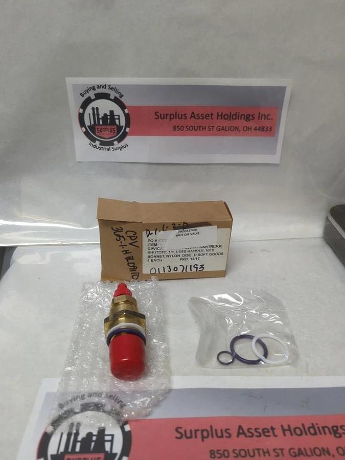 CPV,365-1-H PL09110,SHUT-OFF VALVE NOS