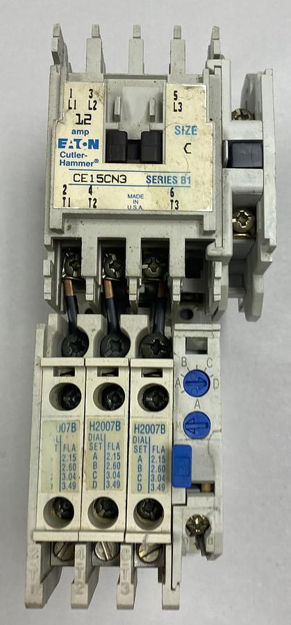 Used Cutler-Hammer,CE15CN3,Series B1 W/ Cutler-Hammer C306DN3