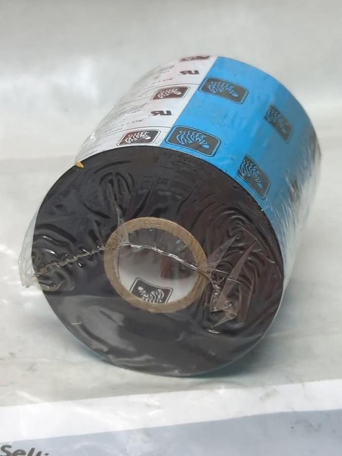 Used ZEBRA,5319,BLACK WAX RIBBON 3.27" X 1476' 83MM X 450M NOS