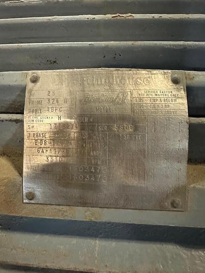 Used Westinghouse HP25 324U