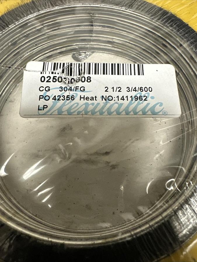 Used Flexitallic,CG 304/FG 2-1/2 3/4/600,Gaskets Pack of 5
