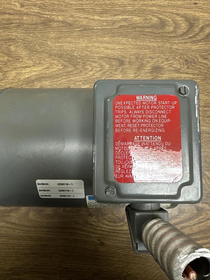 Used Marathon Electric,PB145TTDR5668AA,2HP 3PH 1740 RPM