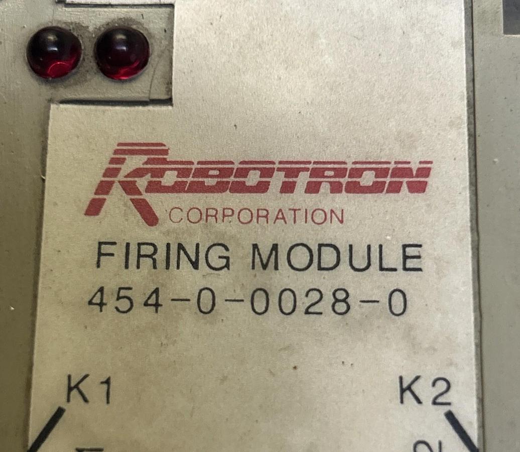 Used ROBOTRON,454-0-0028-0,FIRING MODULE