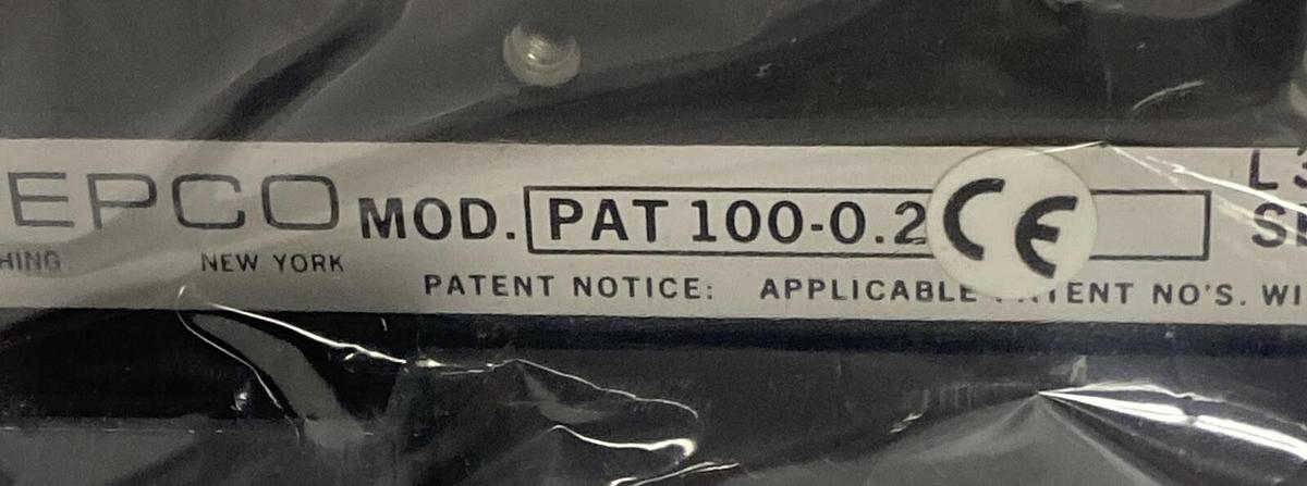 Kepco,PAT 100-0.2,Power Supply Input 115/230V Output 0.2Amp 0-100V New