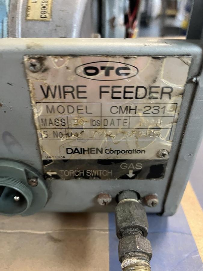Used DAIHEN,CMH-231,WIRE FEEDER