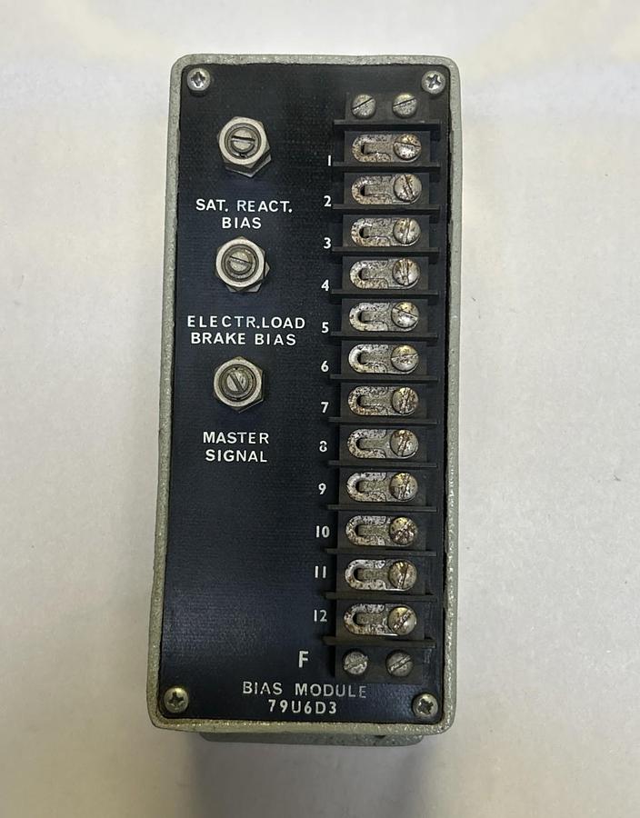 Used P&H CRANE,79U6D3,AMPLIFIER FIRING CONTROL ANALOG I/O MODULE