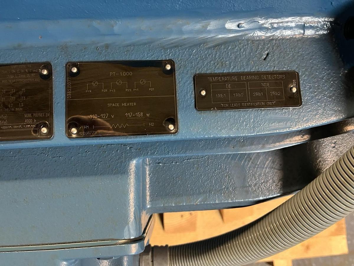 WEG ATLAS COPCO,200HP,COMPRESSOR MOTOR 460V 3PH 1785RPM 504TDZ 505TDZ FRAME
