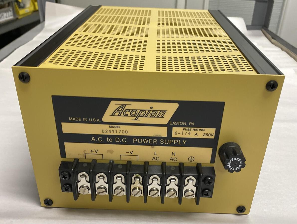 ACOPIAN,U24Y1700,POWER SUPPLY NOS