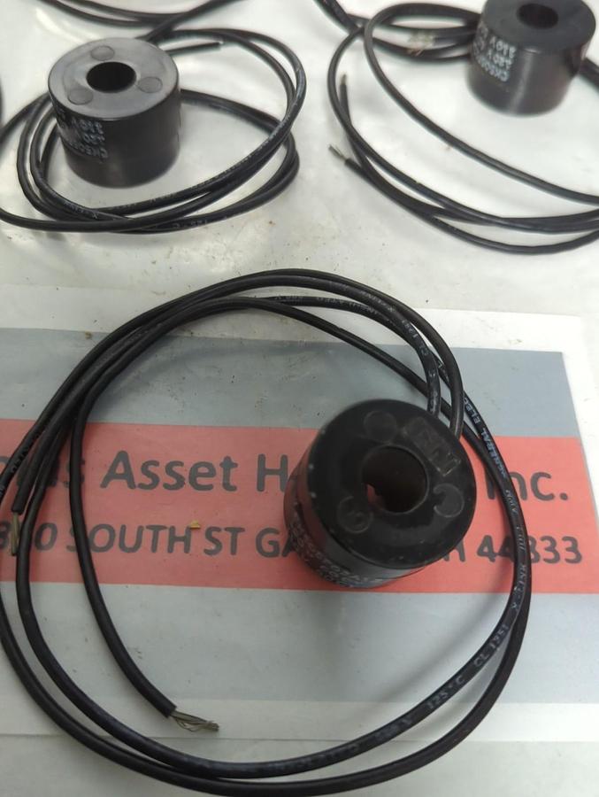 GENERAL CONTROLS,CK505F02A18,COIL 120/110V 60/50CY LOT OF 8 PRE-OWNED