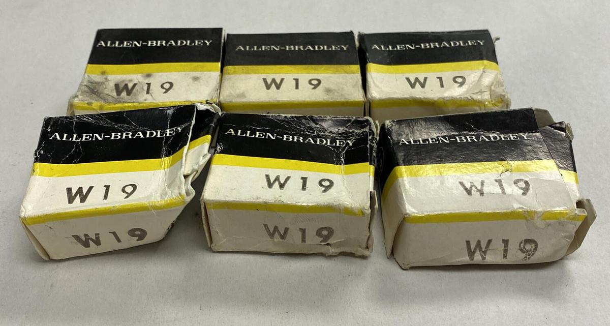 Allen-Bradley,W19,Heater Lot Of 6 New