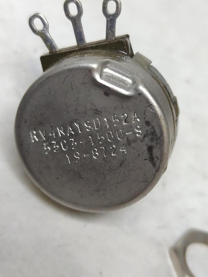 CLAROSTAT,53C3 1500,POTENTIMETER RV4NAYSD LOT OF 2 NOS