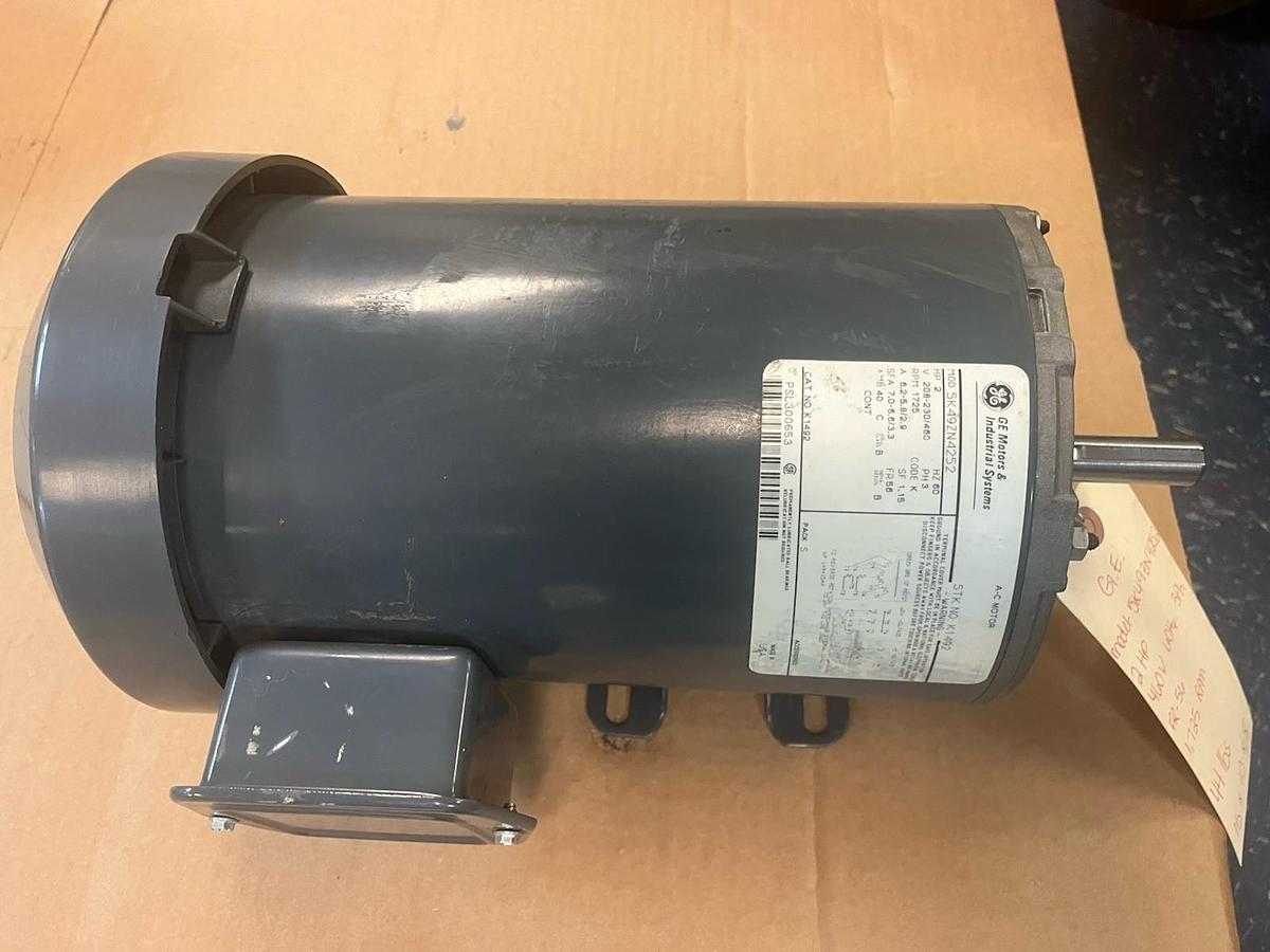 GE,5K49ZN4252,MOTOR 2HP 3PH 1725RPM 56