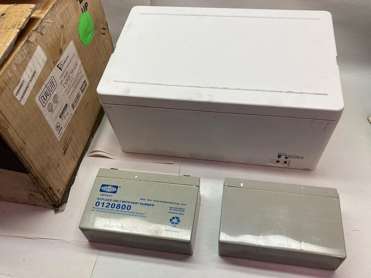 Used Dual Lite,CVEC50-12V,Commercial Emmergency Light