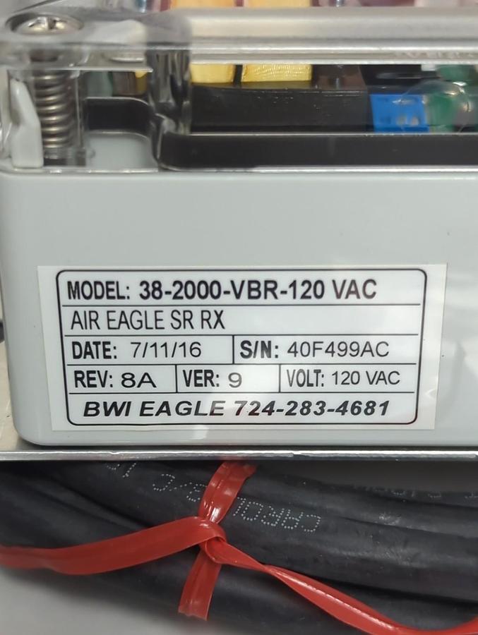 BWI EAGLE,38-2000-VBR-120VAC,AIR EAGLE SRRX TRANSMITTER NOS
