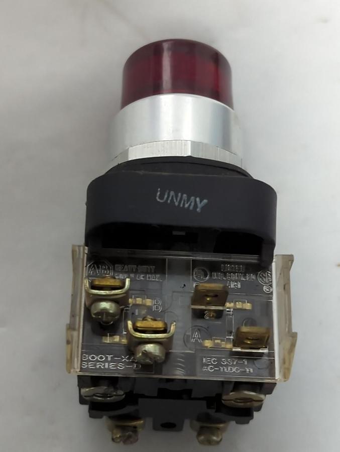 Used ALLEN BRADLEY,800T-PTF16,PUSH BUTTON 120V PRE-OWNED
