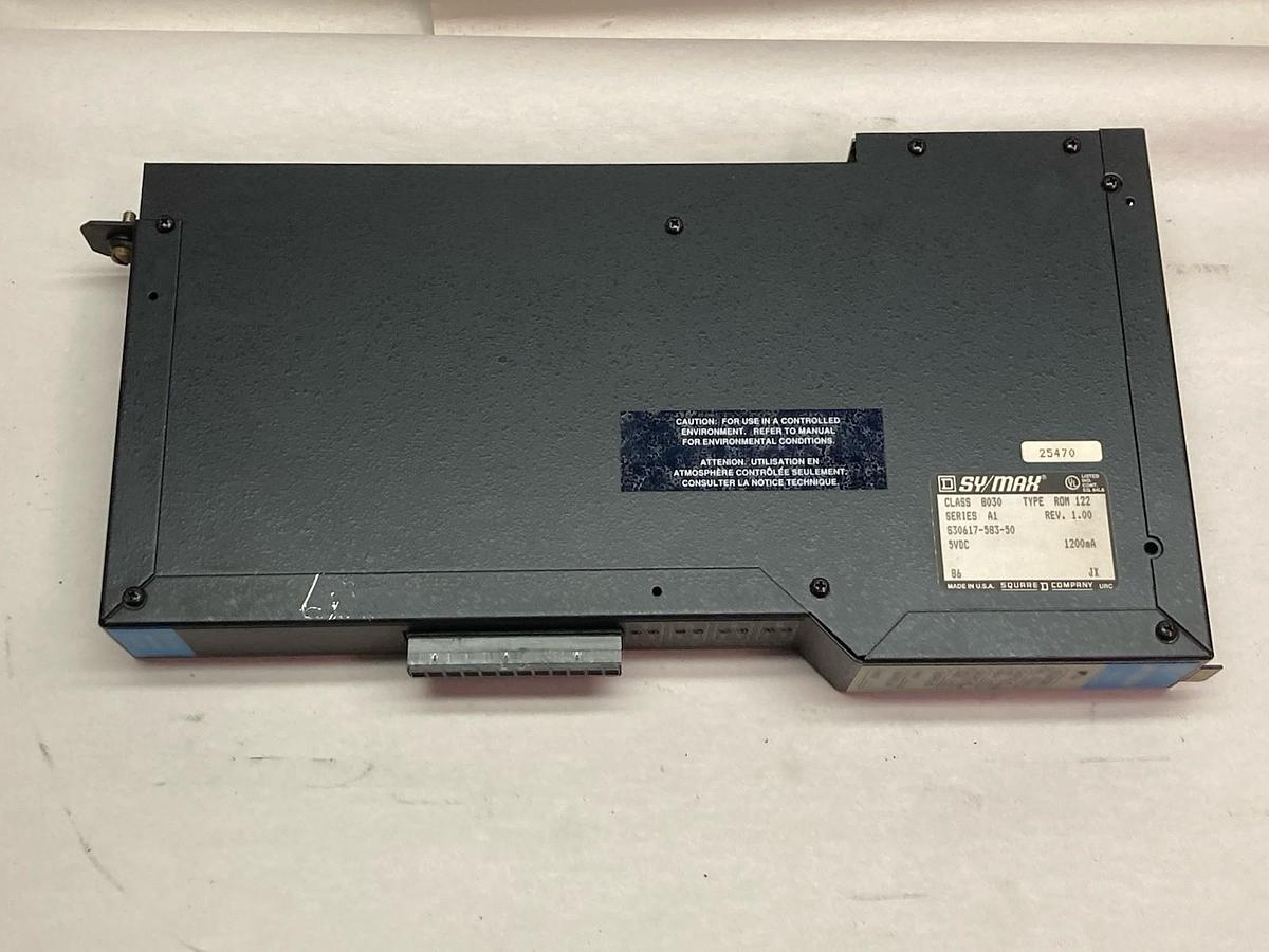 Used Square D SY/MAX,8030R0M-122,Output Module