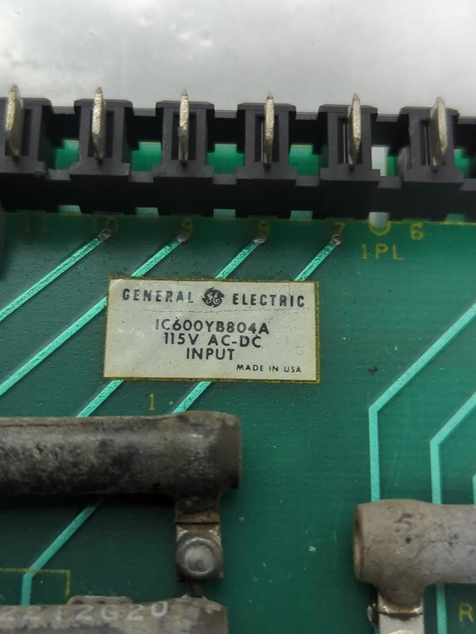 Used GE,IC600YB804A,115V AC DC INPUT CIRCUIT BOARD PRE-OWNED