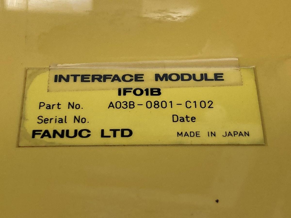 Used Fanuc,IF01B A03B-0801-C102,Interface Module