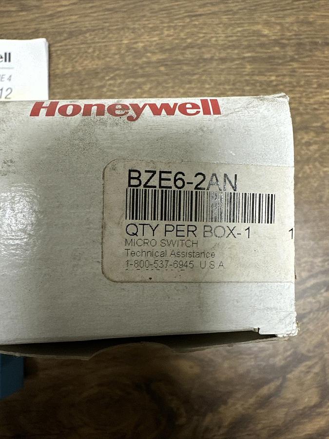 Honeywell,BZE6-2AN,Micro Switch