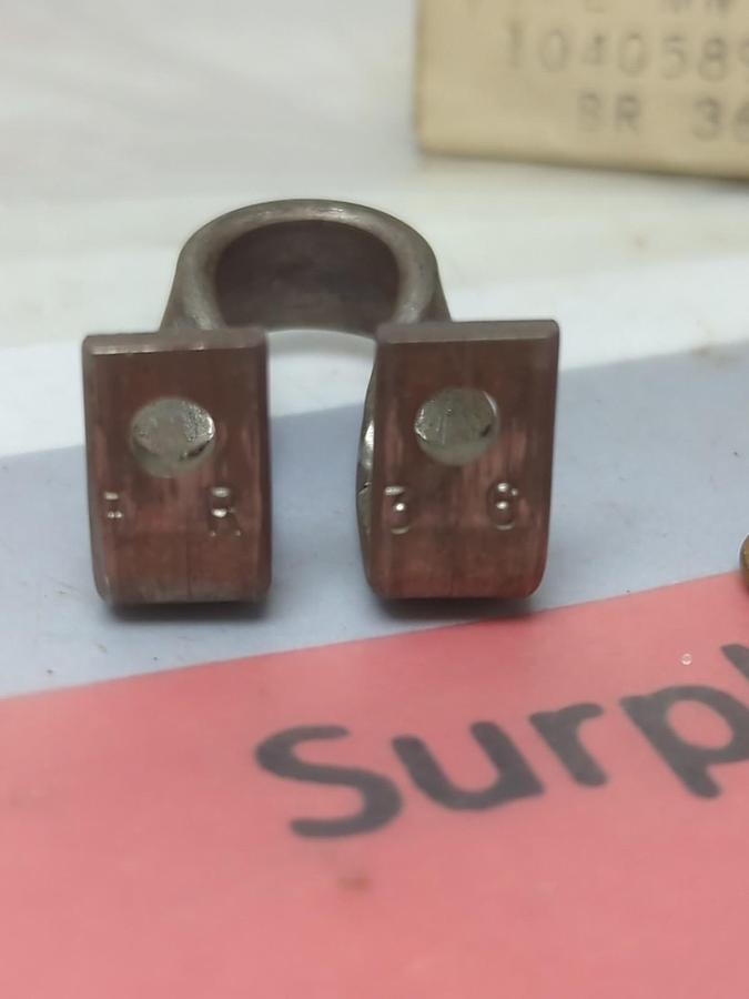 WESTINGHOUSE,1040589-D BR36,TYPE MW OVERLOAD HEATER ELEMENT LOT OF 2 NOS