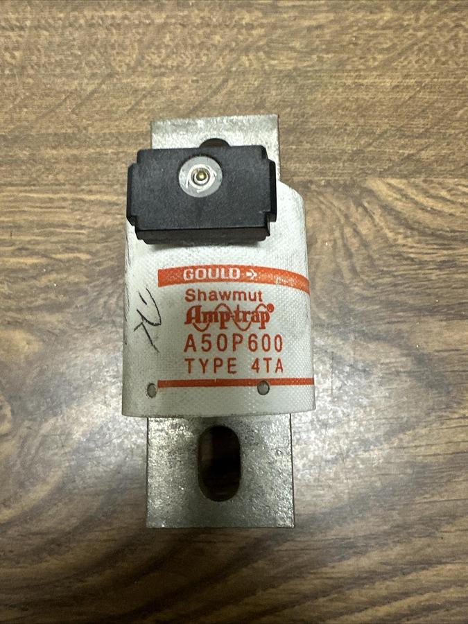 Gould Shawmut,A50P600,Type 4TA Amp Trap Fuse