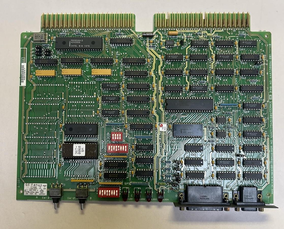 Used GE FANUC,IC600CB536M,COMMUNICATIONS CONTROL MODULE BOARD