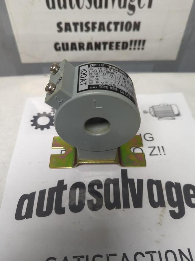 TOYO KEIKI,JIS C1731,CURRENT TRANSFORMER TYPE COM-5/20 50/60HZ MISSING BOX