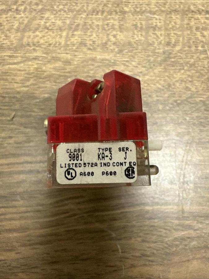 Square D,9001KA-3,Contact Block