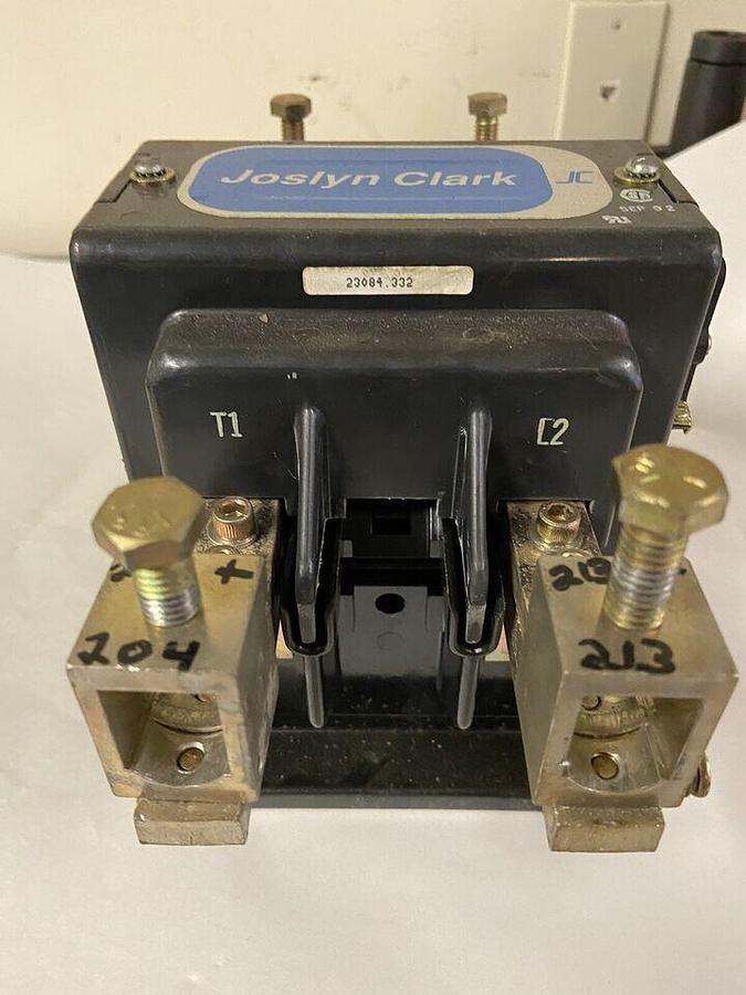 Used Joslyn Clark,5DP9-5021-11,Definite Purpose Contactor 260A 500VDC