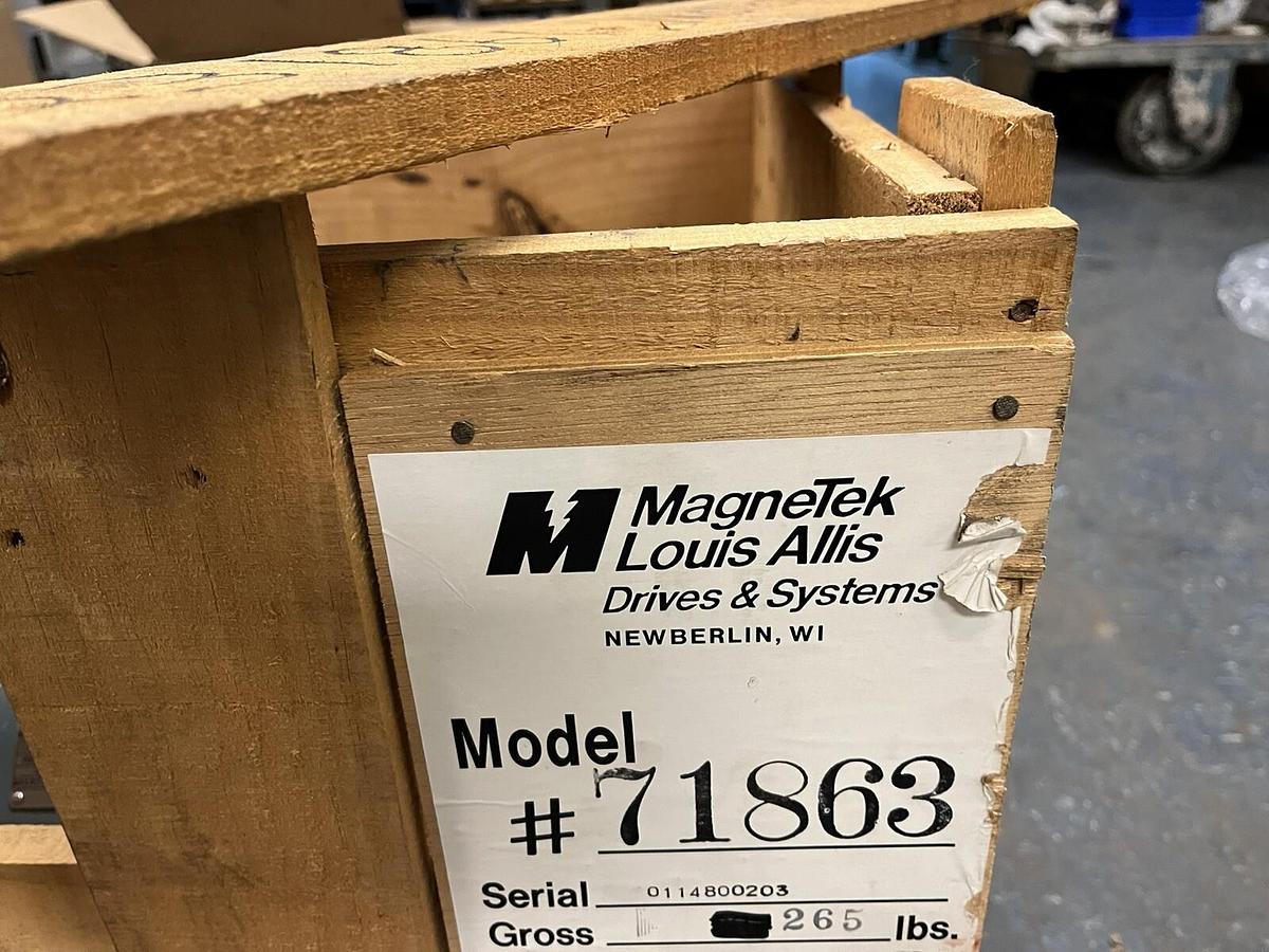 MAGNETEK LOUIS ALLIS,71863,EDDY CURRENT DRIVE FRAME EP/EPD-5 5HP 1630-100RPM