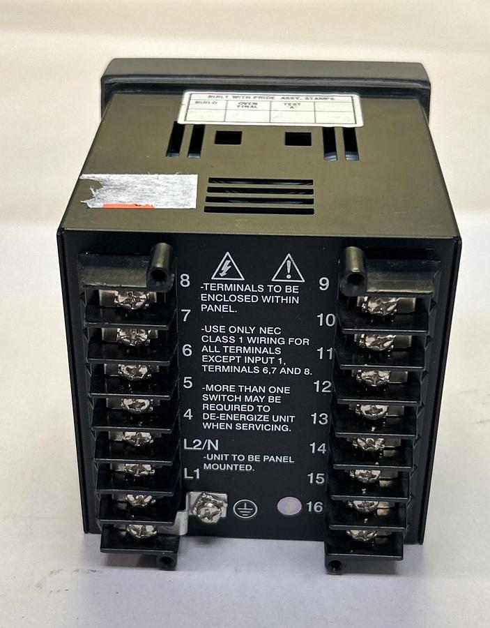 Used HONEYWELL,DC230L-E0-00-10-0A00000-00-0,TEMPERATURE / PROCESS CONTROLLER