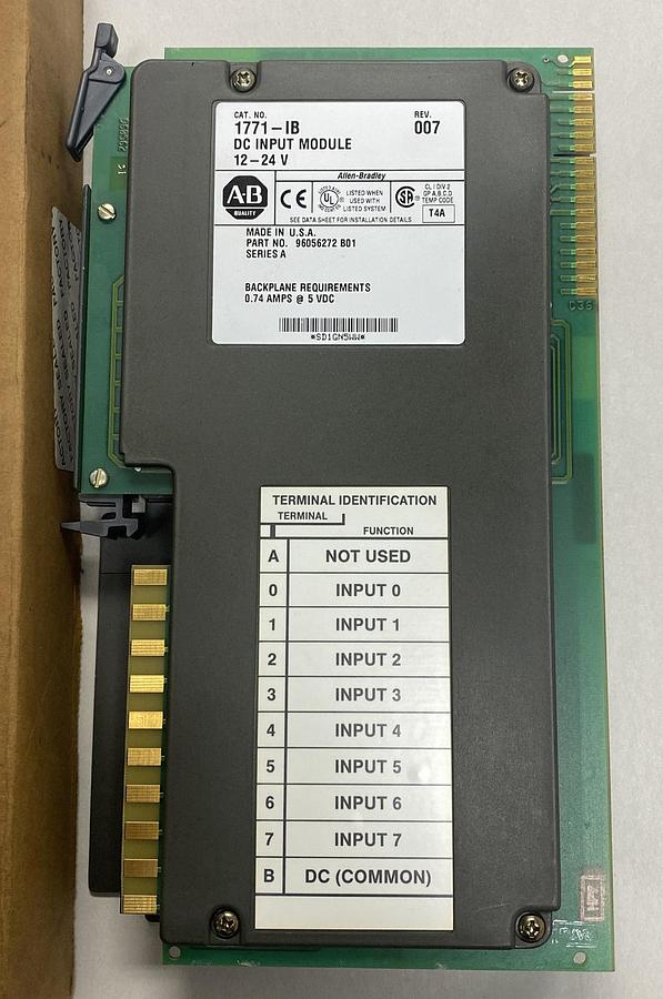 Used Allen-Bradley,1771-IB,DC Input Module