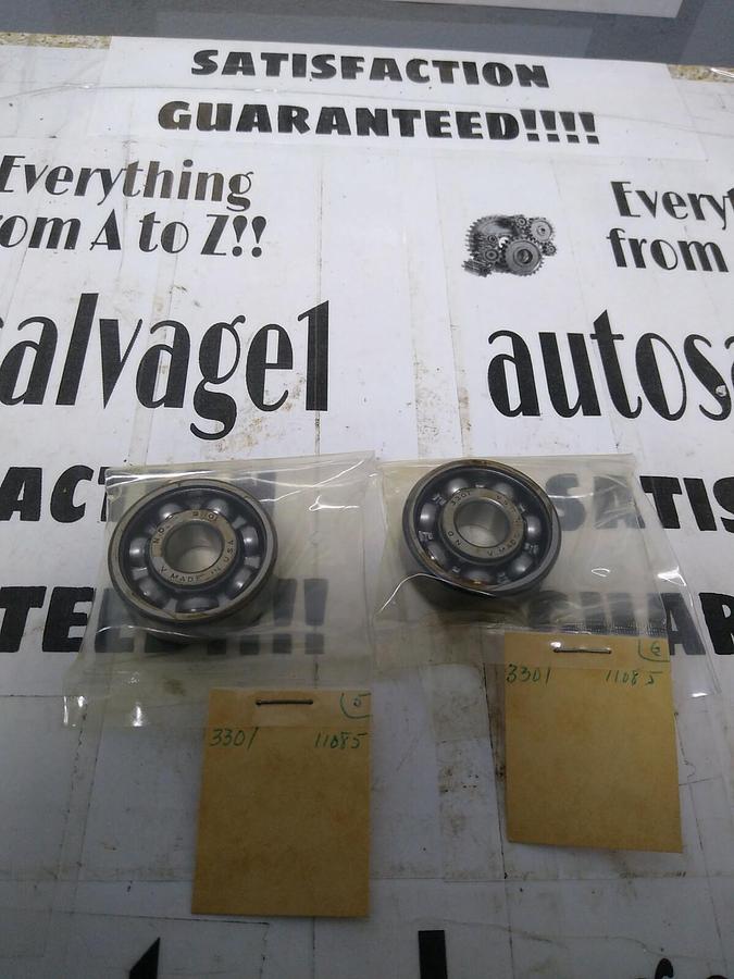 New Departure,3301 11085,Single Row Ball Bearing Lot of 2 NOS