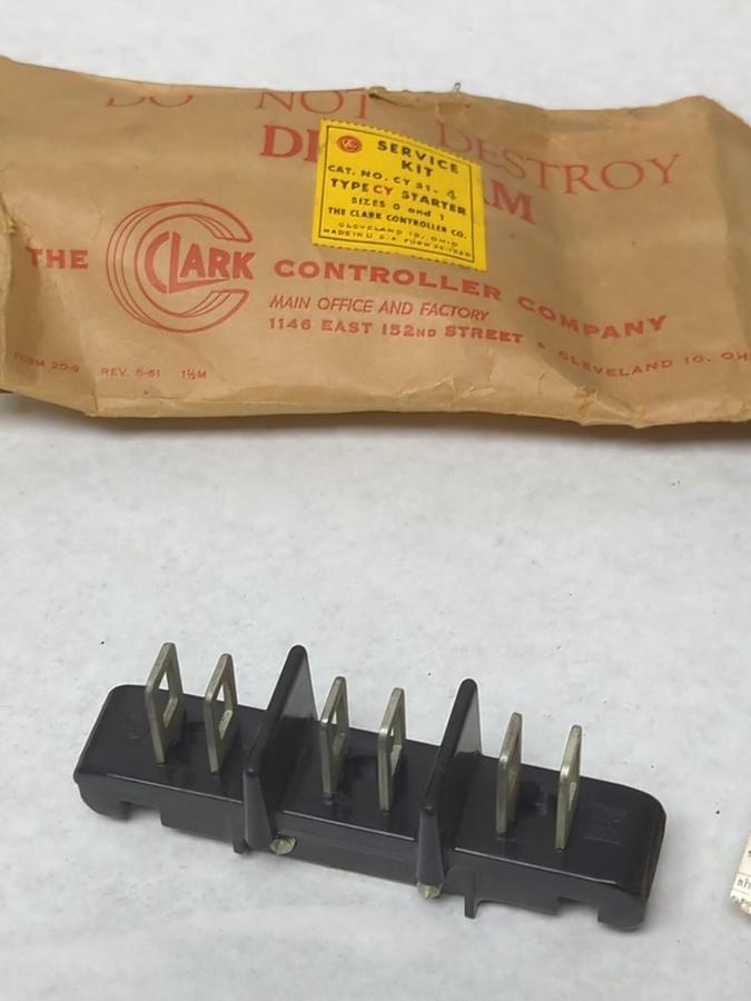 CLARK,CY 31-4,SERVICE KIT FOR TYPE CY STARTER SIZES 0 & 1 NOS