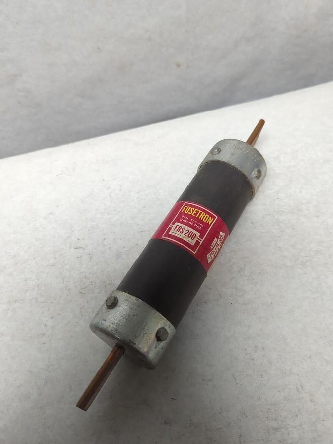 Used COOPER BUSSMANN,FRS-200,FUSETRON 200 AMP FUSE PRE-OWNED