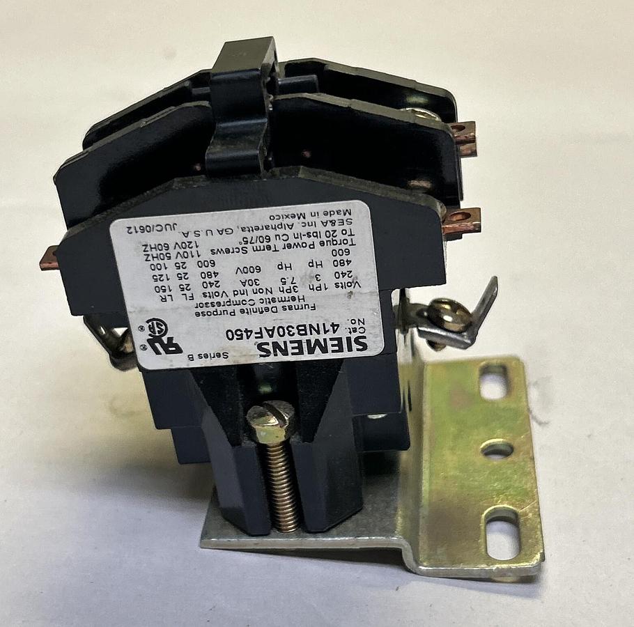 Used SIEMENS,41NB30AF450,CONTACTOR