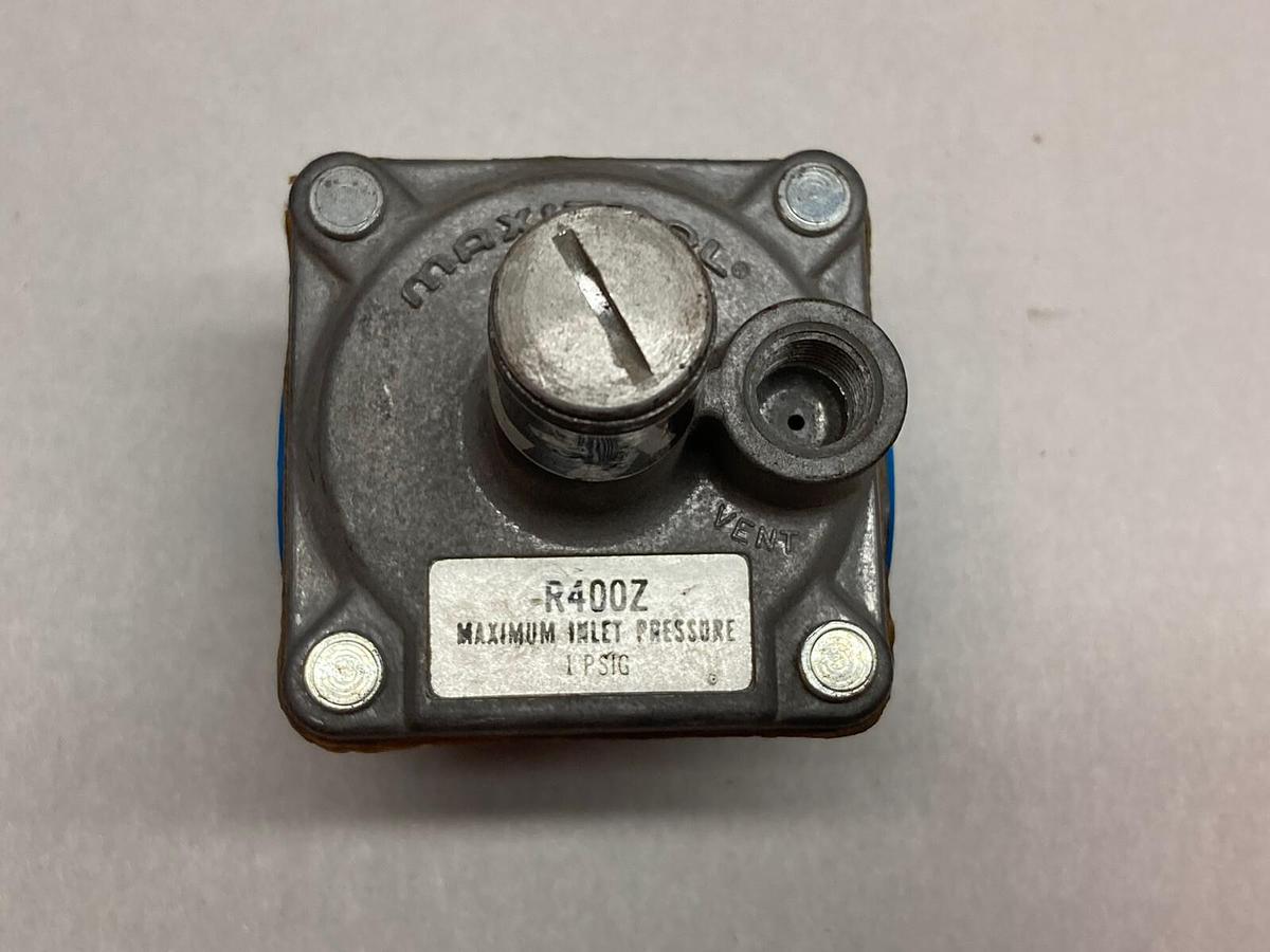 Used Maxitrol,R400Z,Gas Regulator 1 PSIG