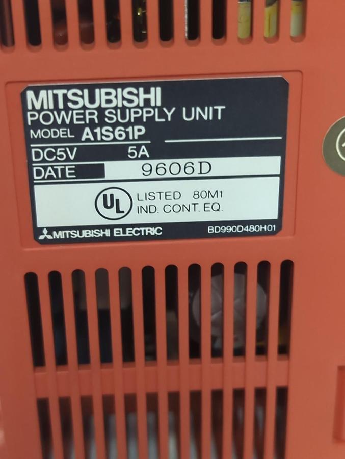 Used MITSUBISHI,A1S61P,POWER SUPPLY UNIT PRE-OWNED