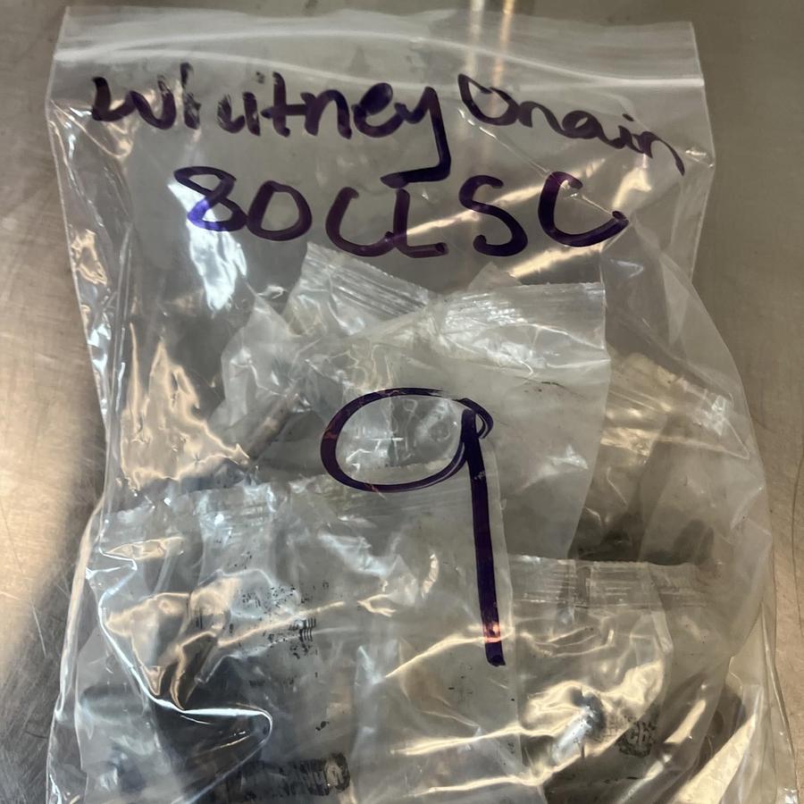 WHITNEY CHAIN,80CLSC,ROLLER CHAIN MASTER LINK LOT OF 9