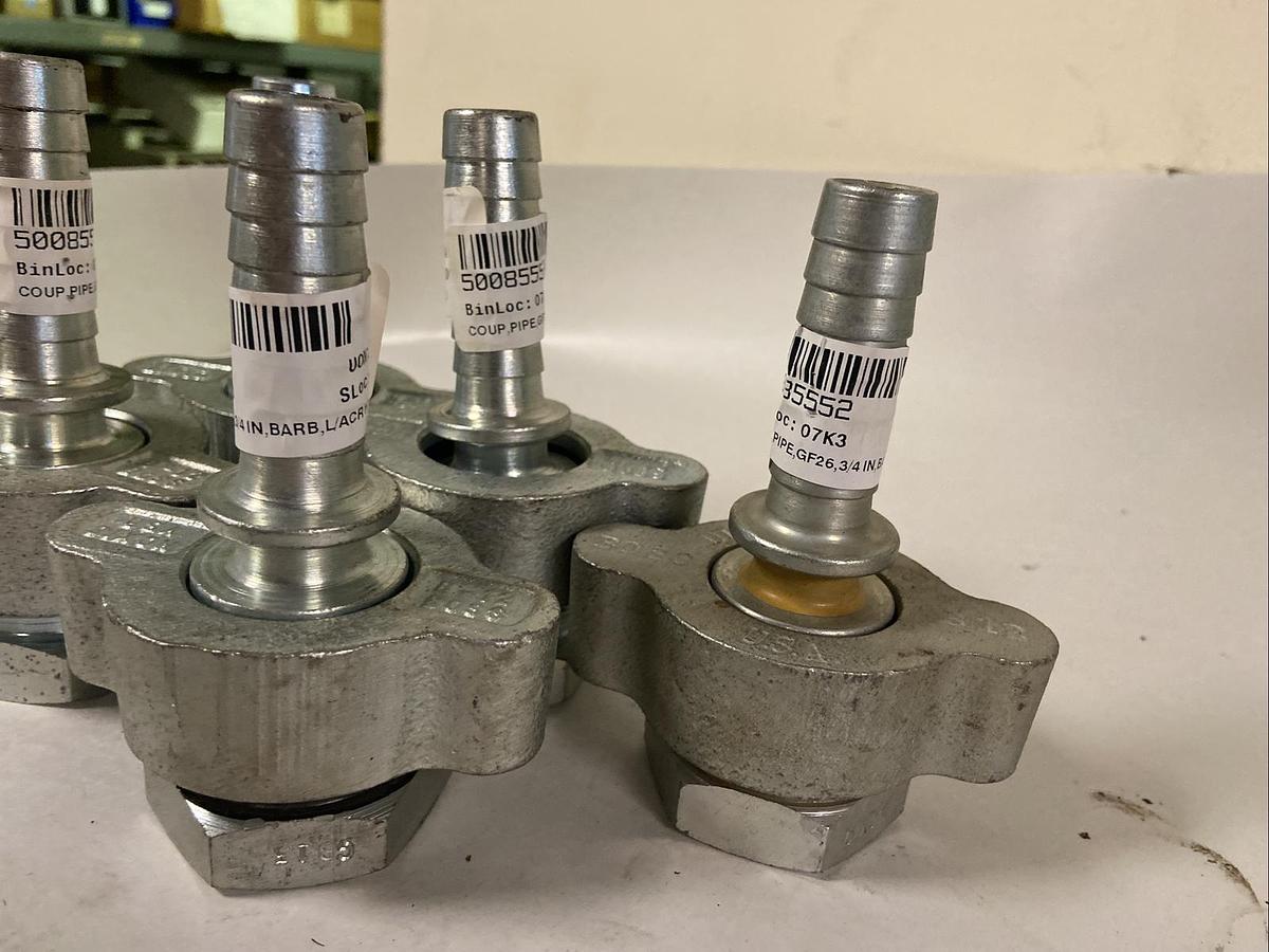 DIXON,GJ BOSS GF26,3/4 INCH Coupling Lot of 5