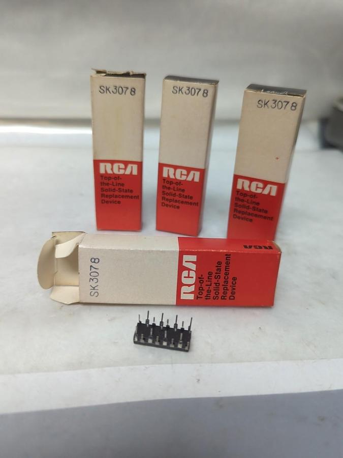 RCA,SK3078,SOLID STATE REPLACEMENT DEVICE LOT OF 4 NOS