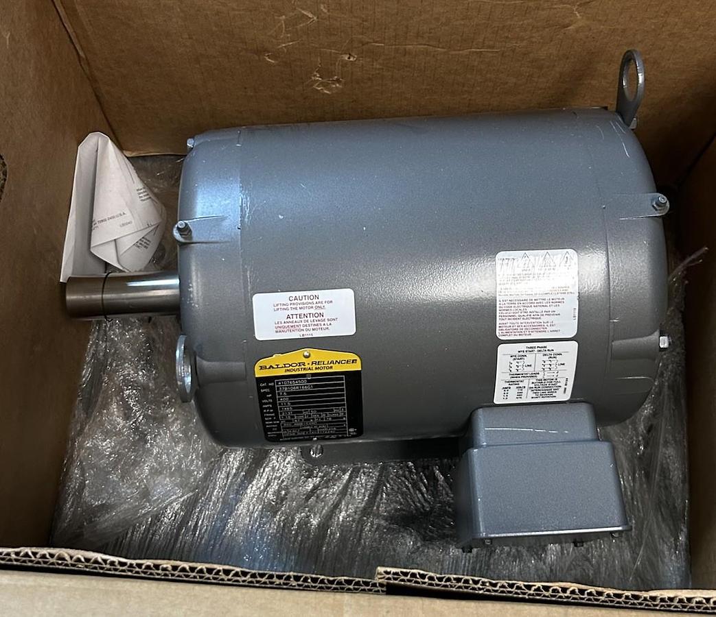 BALDOR,4107654500,MOTOR 7.5HP 400V 1465RPM 3PH 213T