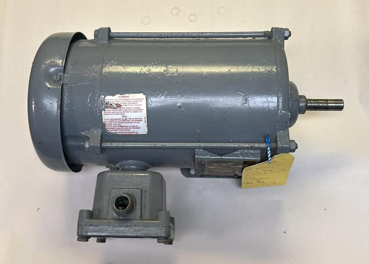 Used BALDOR,M7037,AC MOTOR 2HP 208-230/460V 1725RPM 3PH 56 FRAME