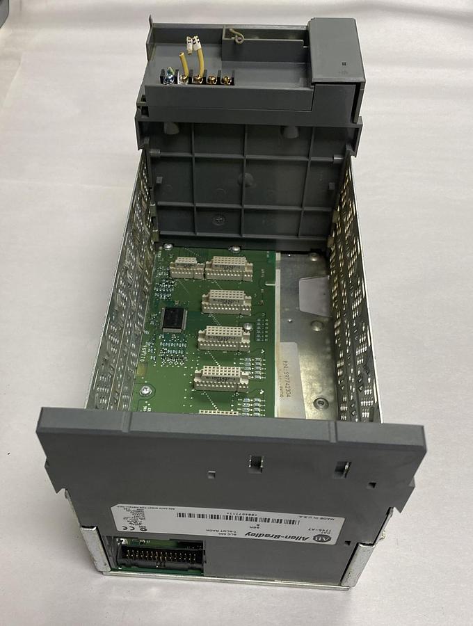 Used Allen-Bradley,1746-A7 SLC,7 Slot Chassis WITH 1746-P2 Power Supply