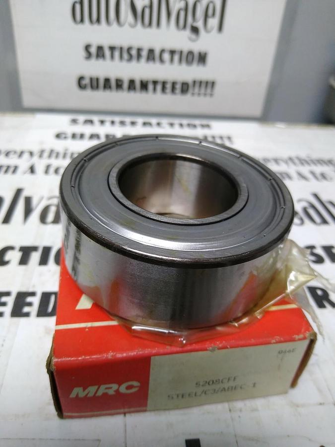 Used MRC,5208CFF,Double Row Angular Contact Bearing NOS