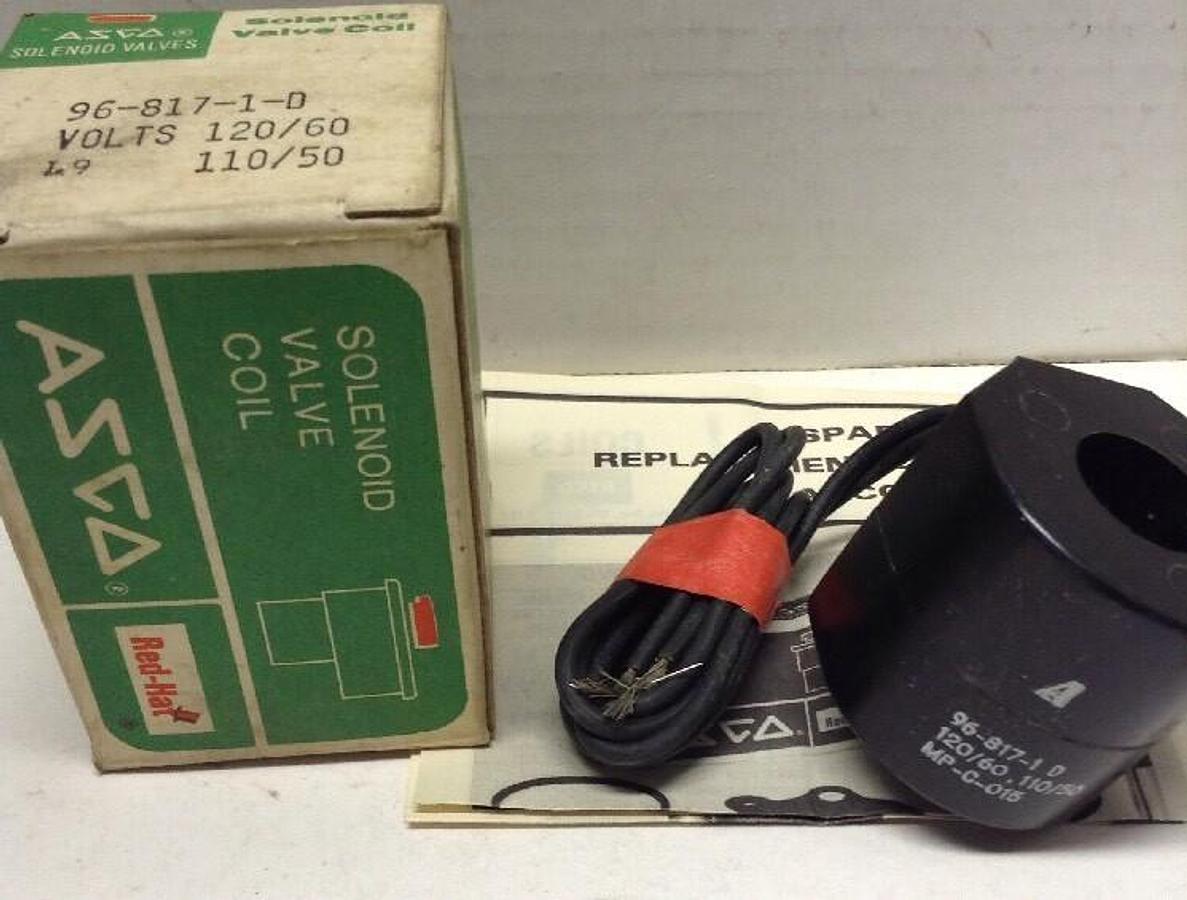 Asco,96-817-1-D,Solenoid Valve Coil