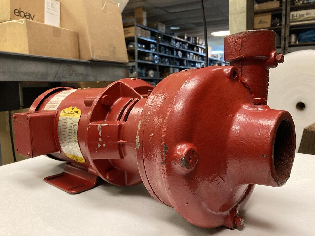Bell & Gossett,1522 4S,Pump w/Baldor CM3542 0.75 HP Motor 1725 RPM