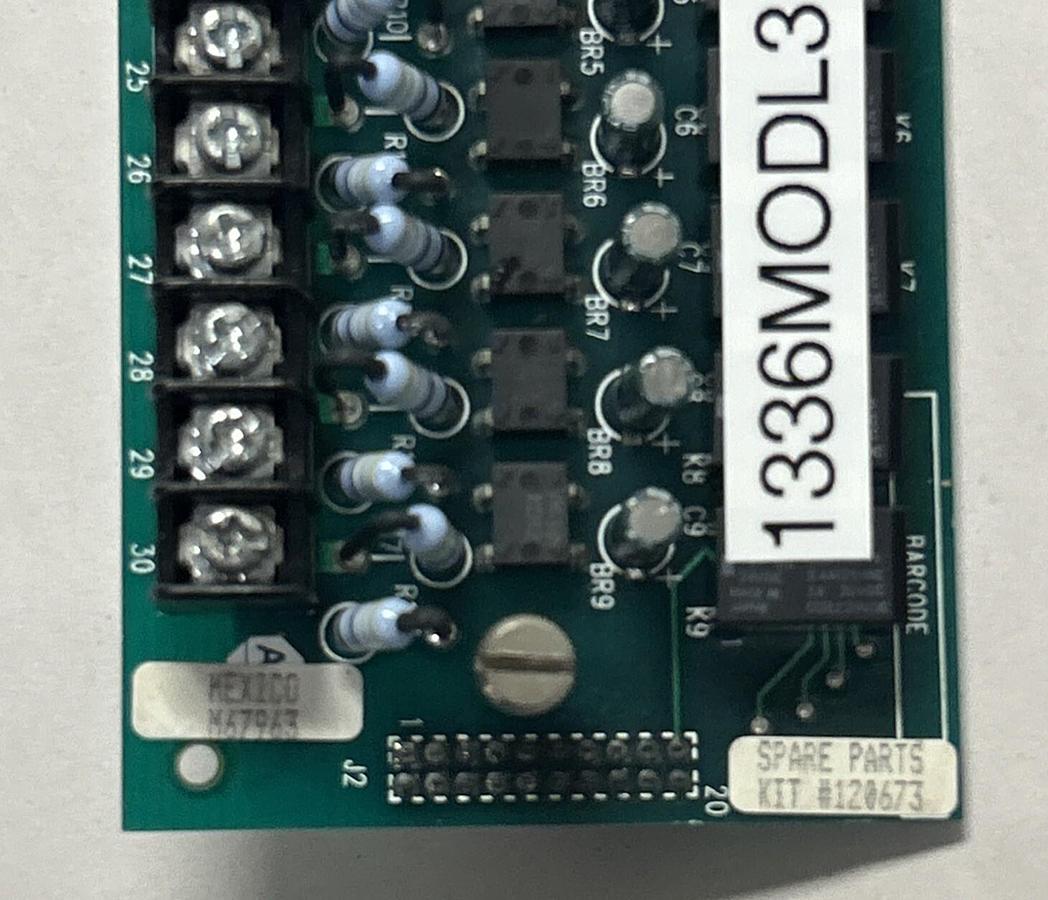 Used ALLEN BRADLEY,120673,INTERFACE LOGIC BOARD REFURBISHED