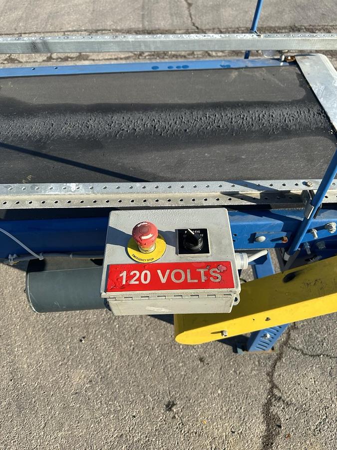 Used Lewco,S12518-001-01,Motorized Conveyor 144"' x 24"