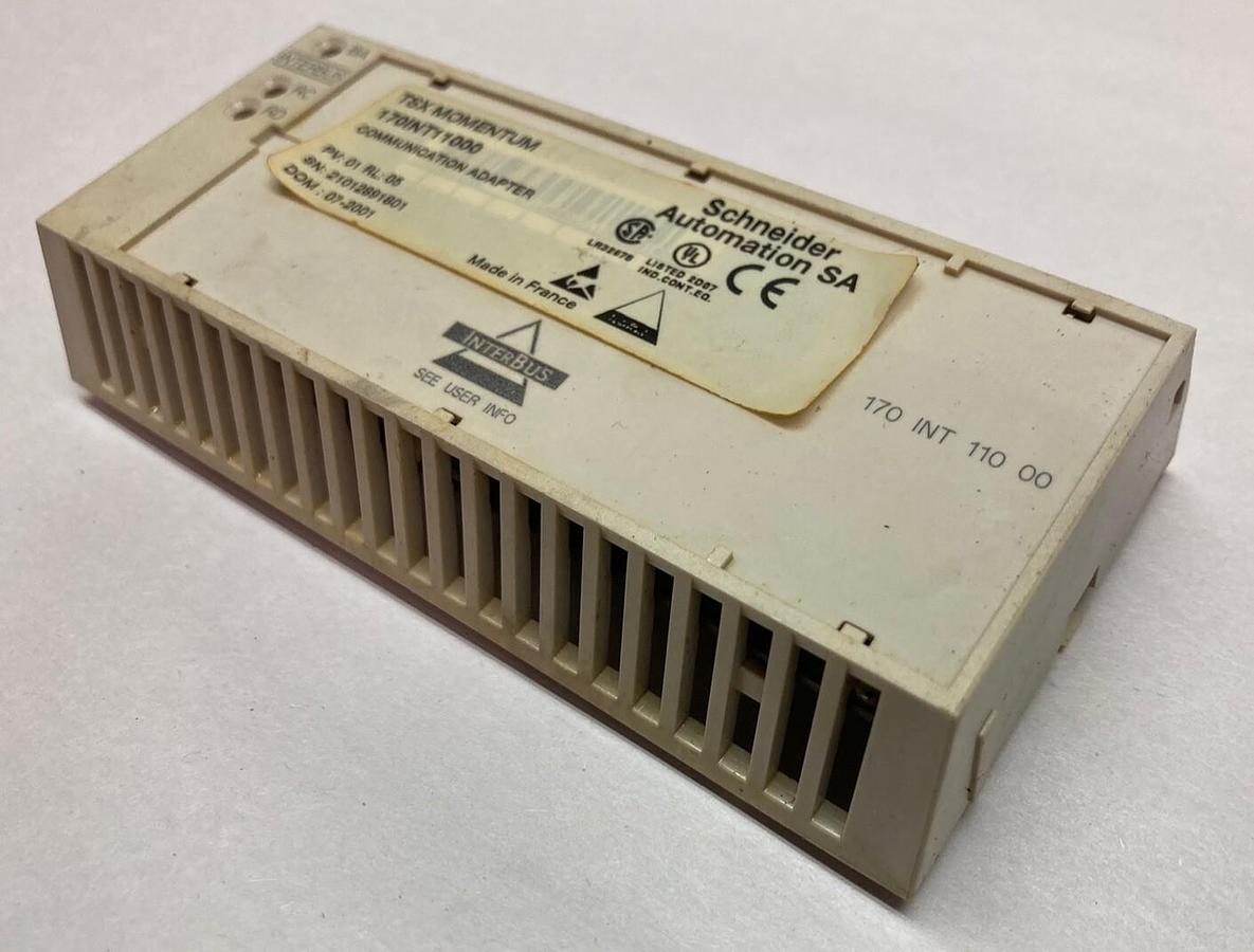 Used Schneider Electric,170INT11000,Communication Adapter
